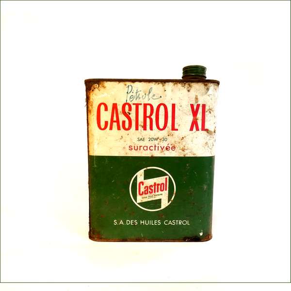 BOITE - Bidon d'huile Castrol